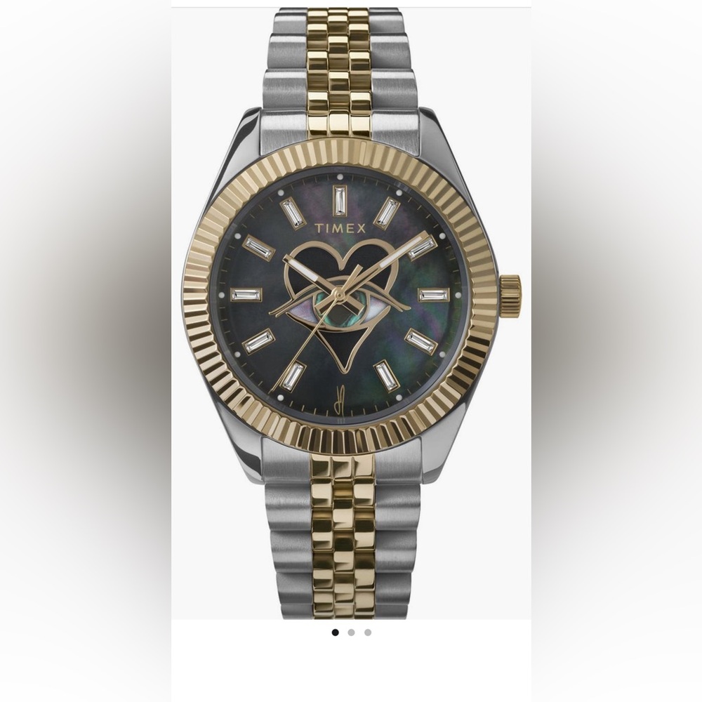 Timex X Jacquie Aiche Two-Tone Bracelet Watch
